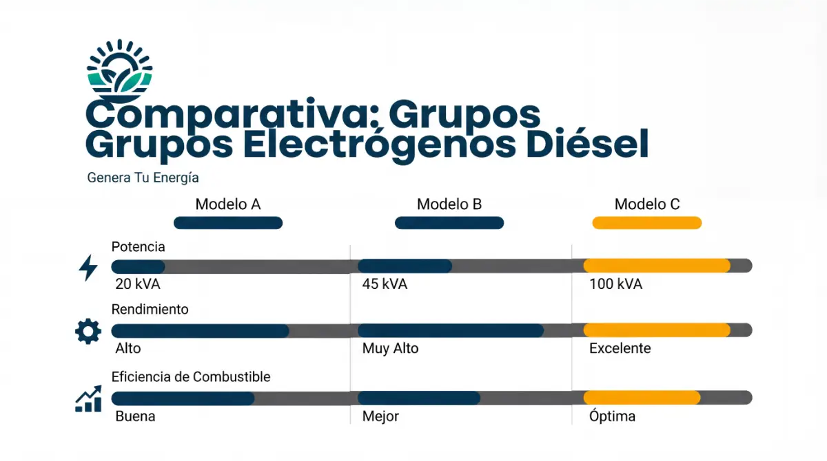 Grupos electrógenos diésel para respaldo