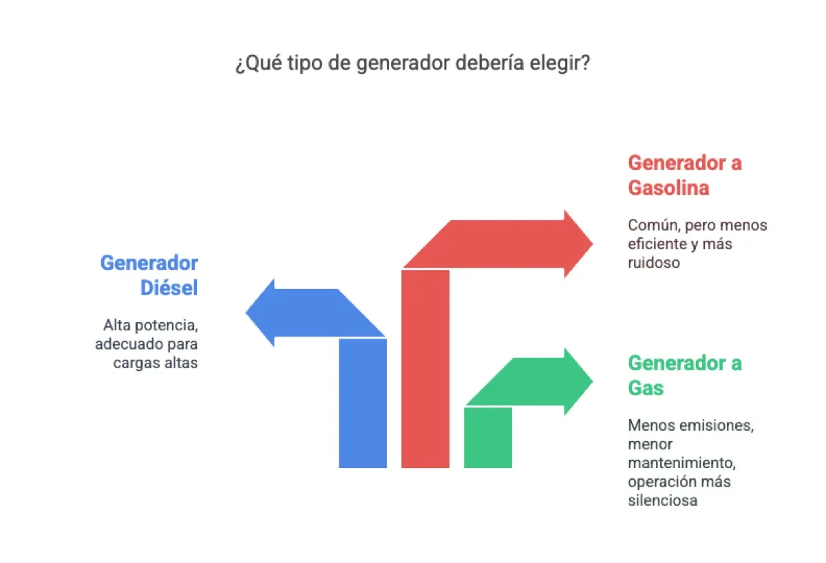TTA Generadores Evita Cortes Perdidas (2): comparativas con otros tipos de generadores — instalación y asesoramiento en…