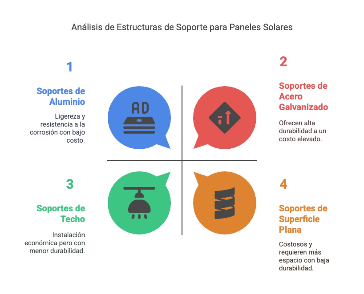 Comparativa tipos de estructura