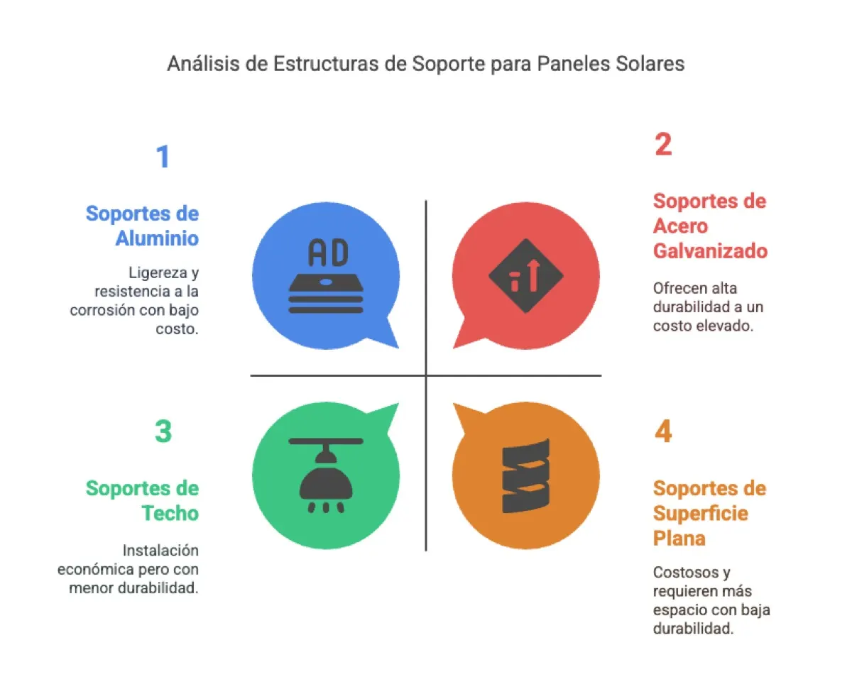 Congelar el precio de paneles solares (actualización) (2): comparativas entre estructuras de paneles solares — instalación…