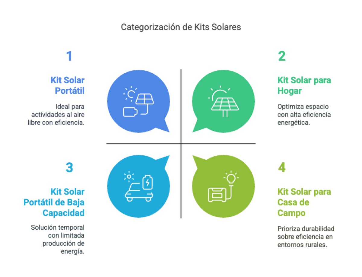 Comparativa entre kits solares