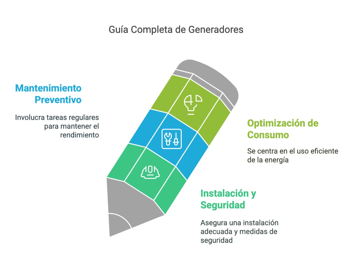 Consejos de uso y mantenimiento de grupos electrógenos