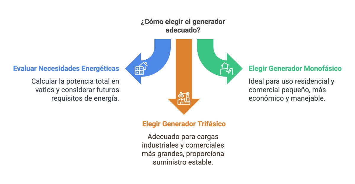 Consejos para elegir el generador adecuado en Argentina
