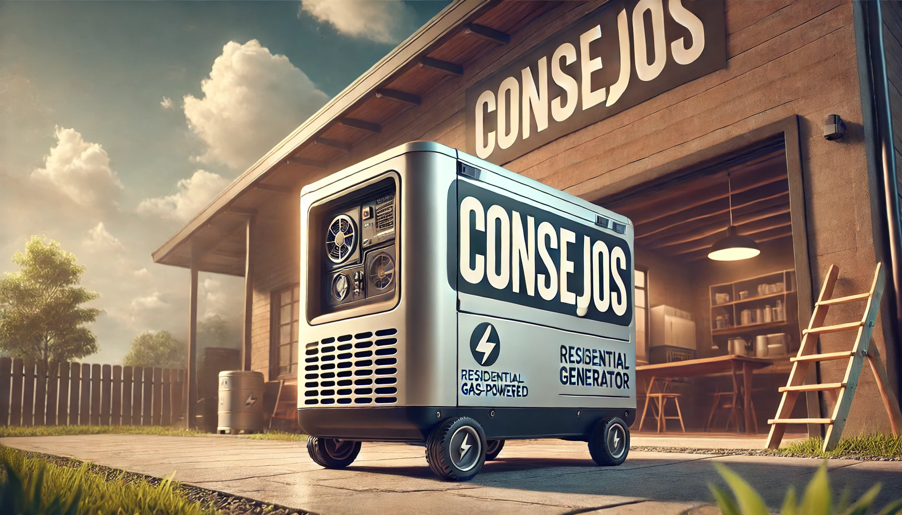 Grupo electrógeno a gas natural para hogar en Argentina