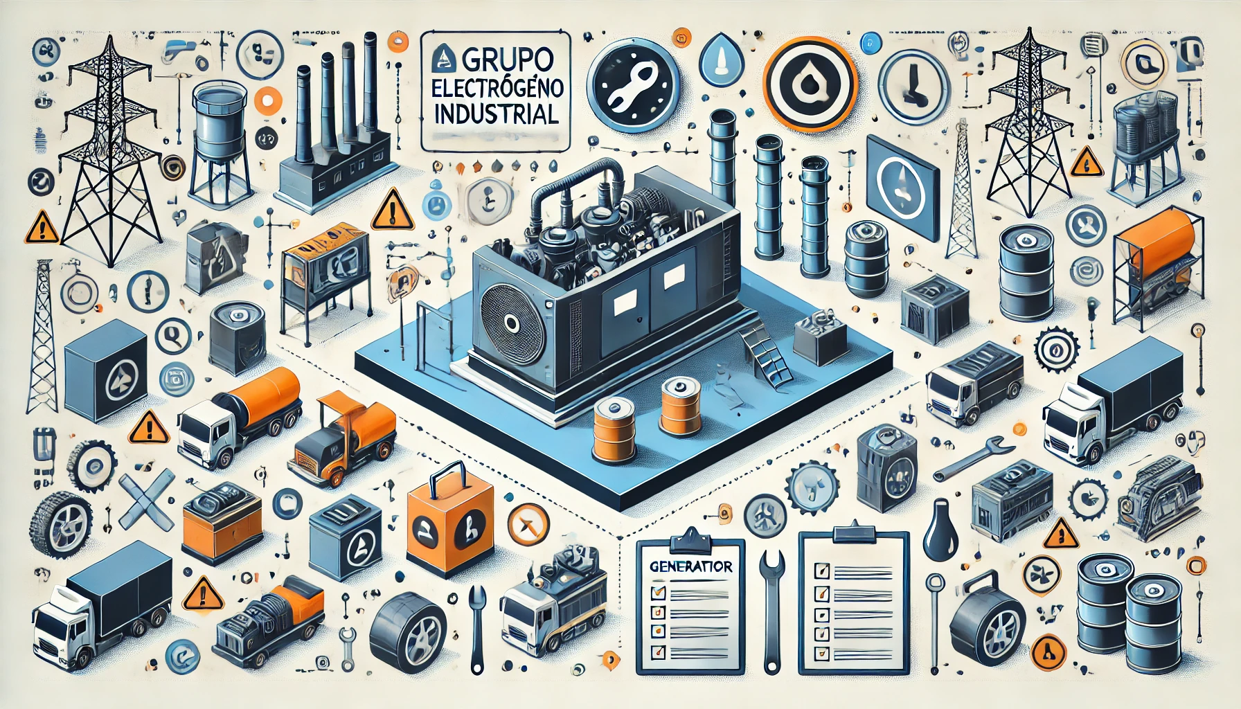 Consejos sobre grupos electrógenos industriales