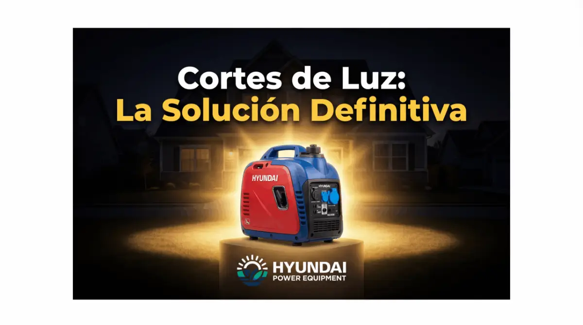 Costo del corte de luz en obra y generador nafta (2): cortes de luz la solucion definitiva con un generador hyundai 1041 —…