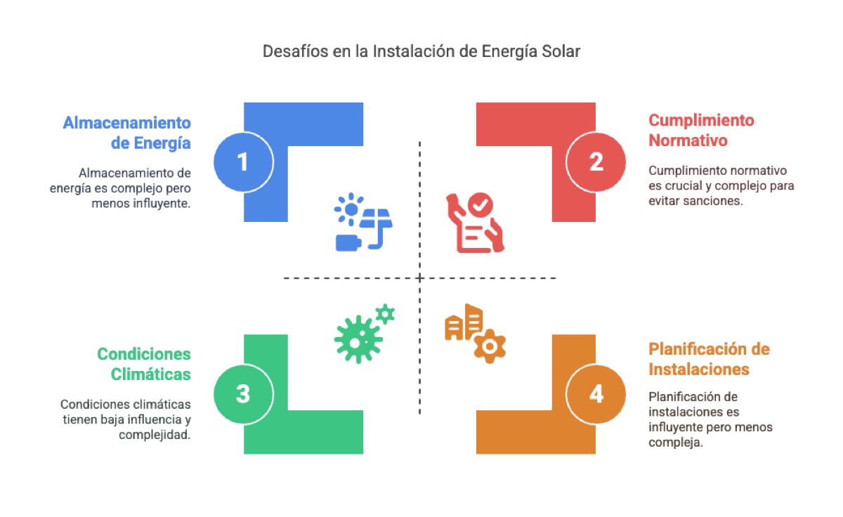 Desafíos en instalaciones solares