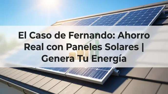 Ahorro en la boleta de luz con paneles solares — artículo relacionado · energía solar y paneles