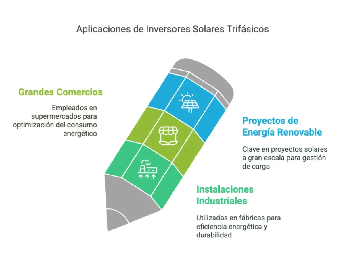 Inversores Deye trifásicos para PyMEs: en que lugares se usan los inversores solares trifasicos — instalación y…