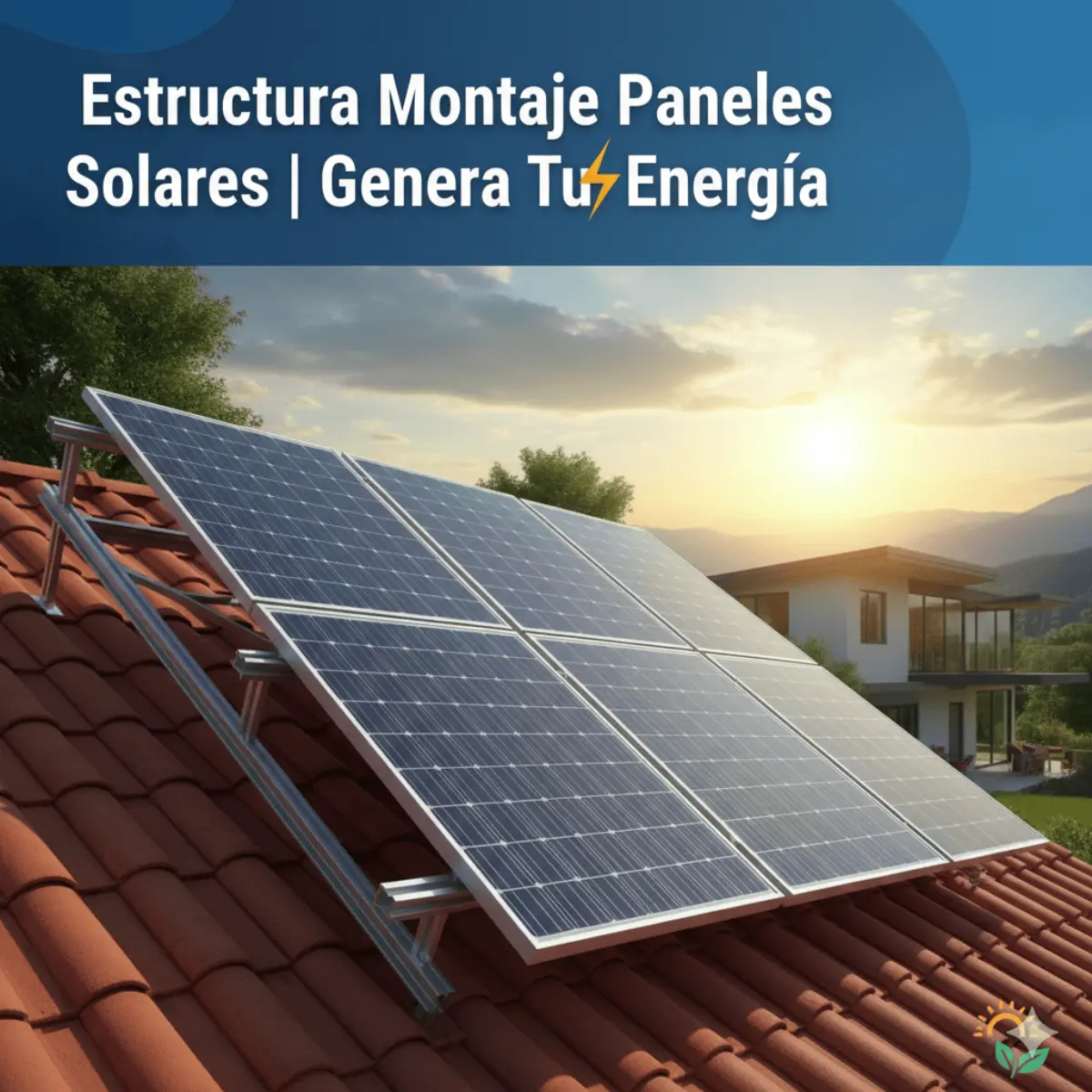 Montaje de estructura solar