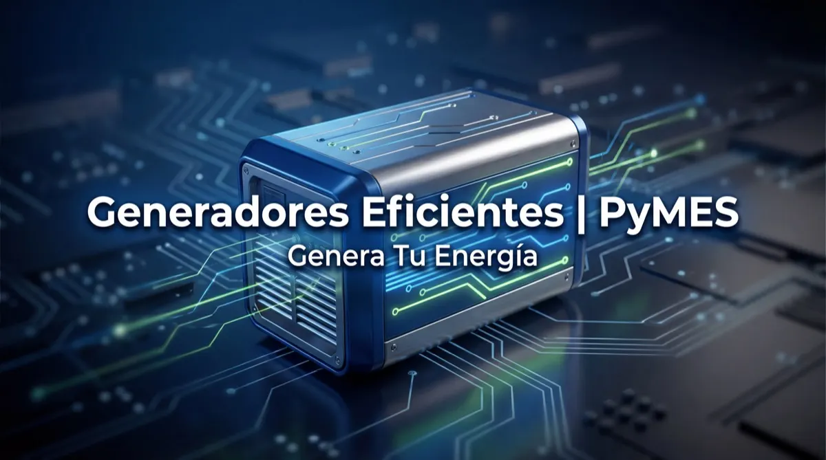 Generadores eficientes para PyMEs (2): grupos electrógenos — instalación y asesoramiento en Argentina