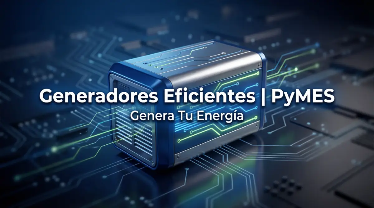 Generadores eficientes para PyMEs: grupos electrógenos — instalación y asesoramiento en Argentina
