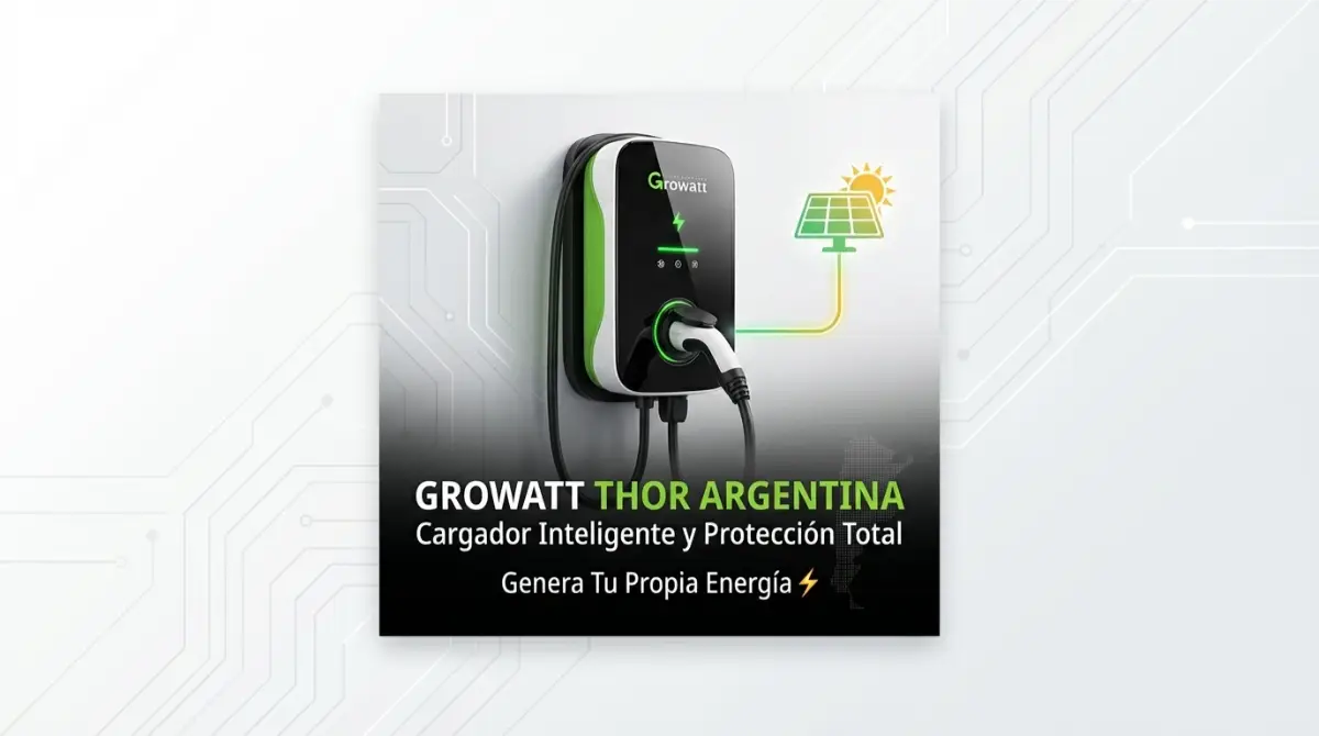 Controlá el consumo eléctrico a distancia con Solarman (2): growatt thor argentina cargador inteligente y proteccion —…