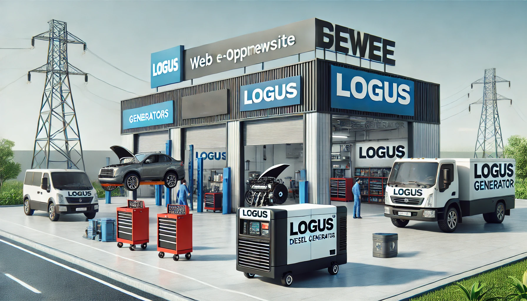 Grupo electrógeno Logus en Argentina — cálculo, instalación y postventa