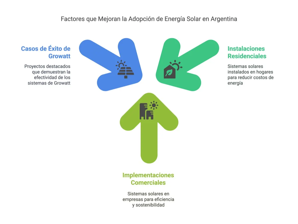 Precio de paneles solares en Argentina · inversores solares | Genera… Precio de paneles solares en Argentina (2): instalaciones solares de growatt — instalación y asesoramiento en Argentina
