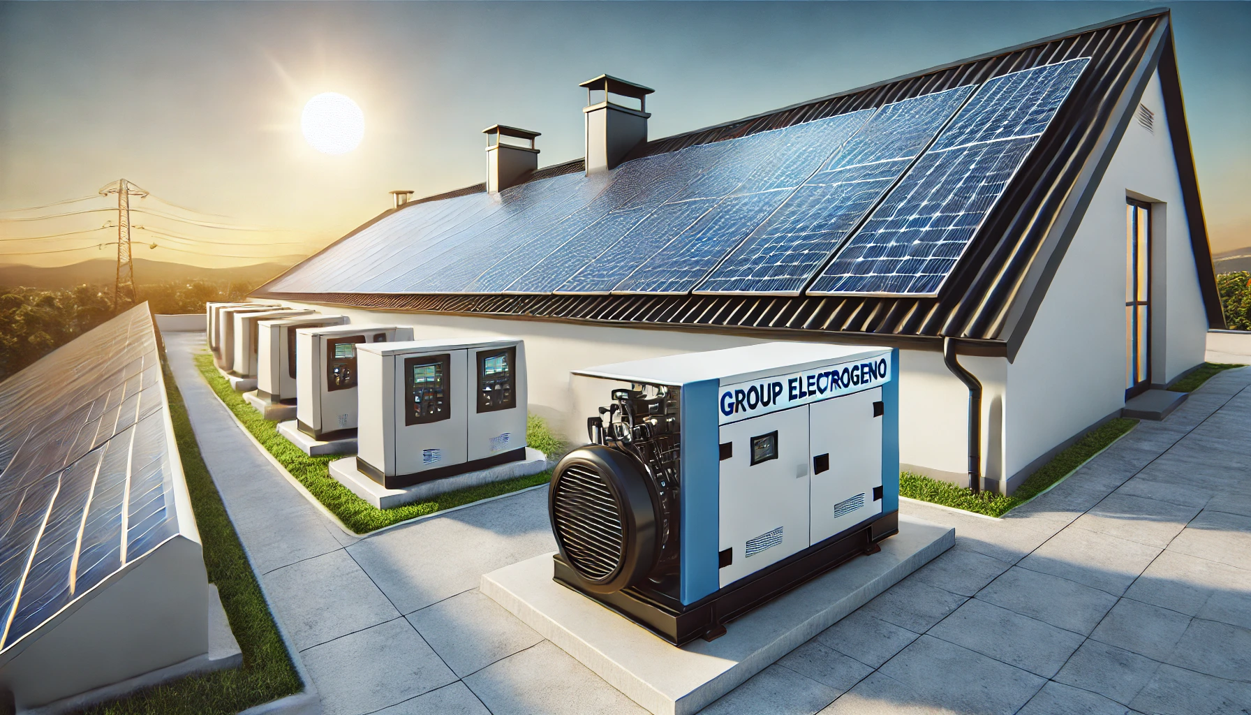 Ofertas de energía solar y grupos electrógenos