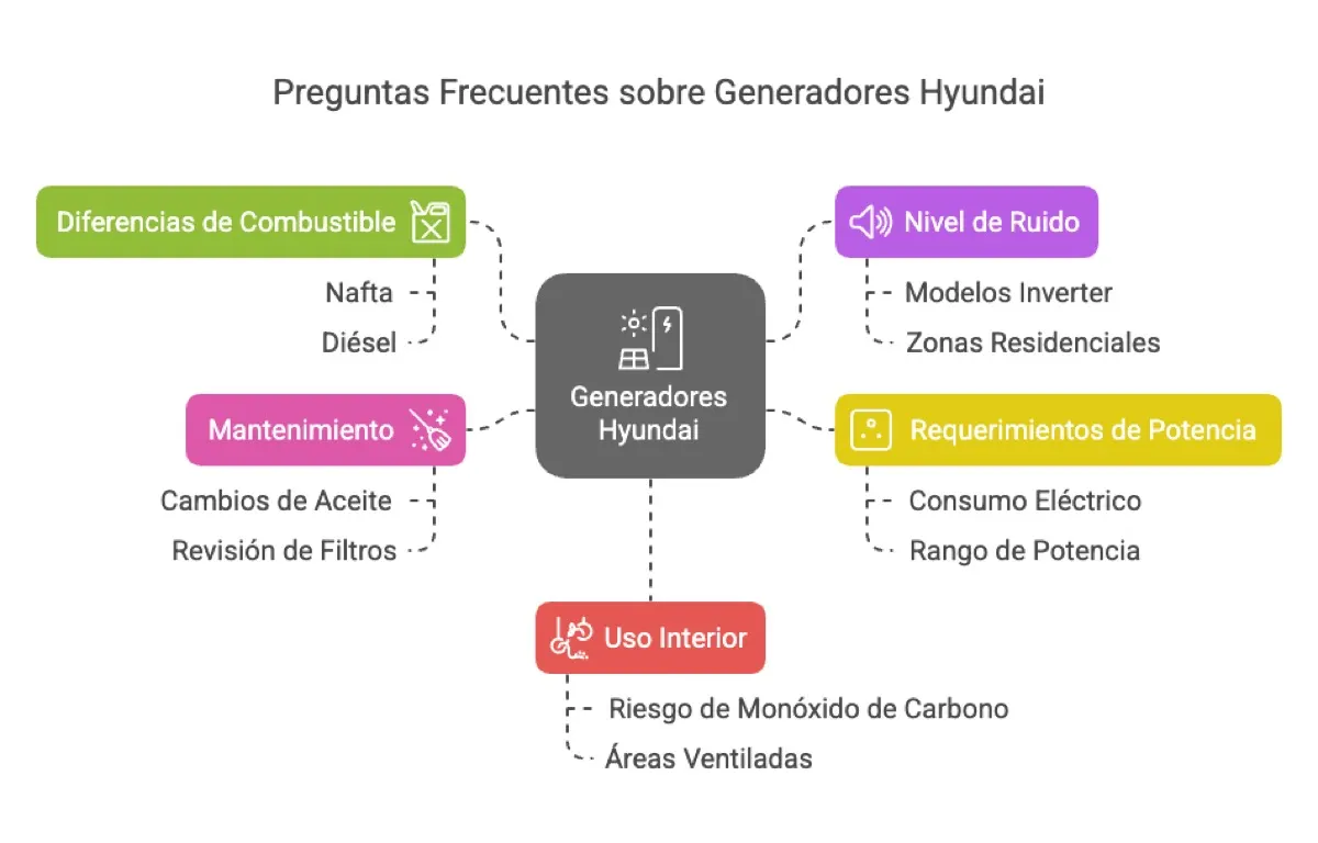 Hyundai: Solucion Definitiva Generador (2): preguntas frecuentes sobre los generadores hyundai — instalación y…