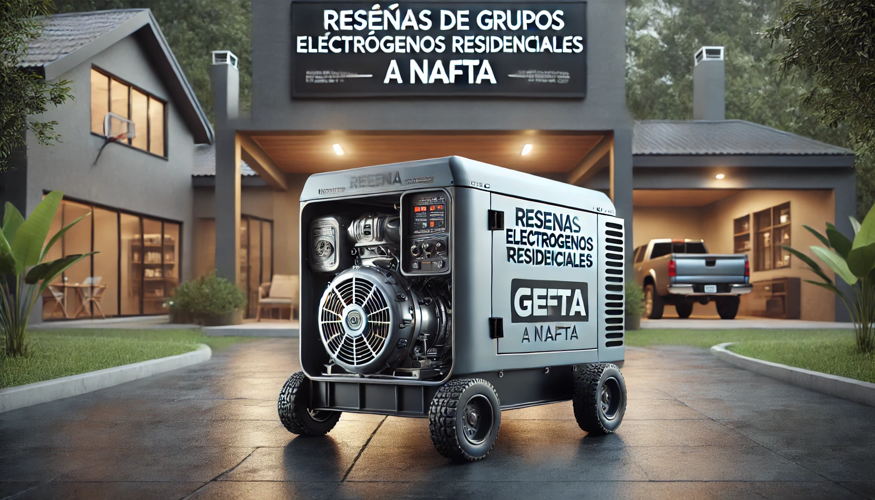 Generadores nafta — Genera Tu Energía