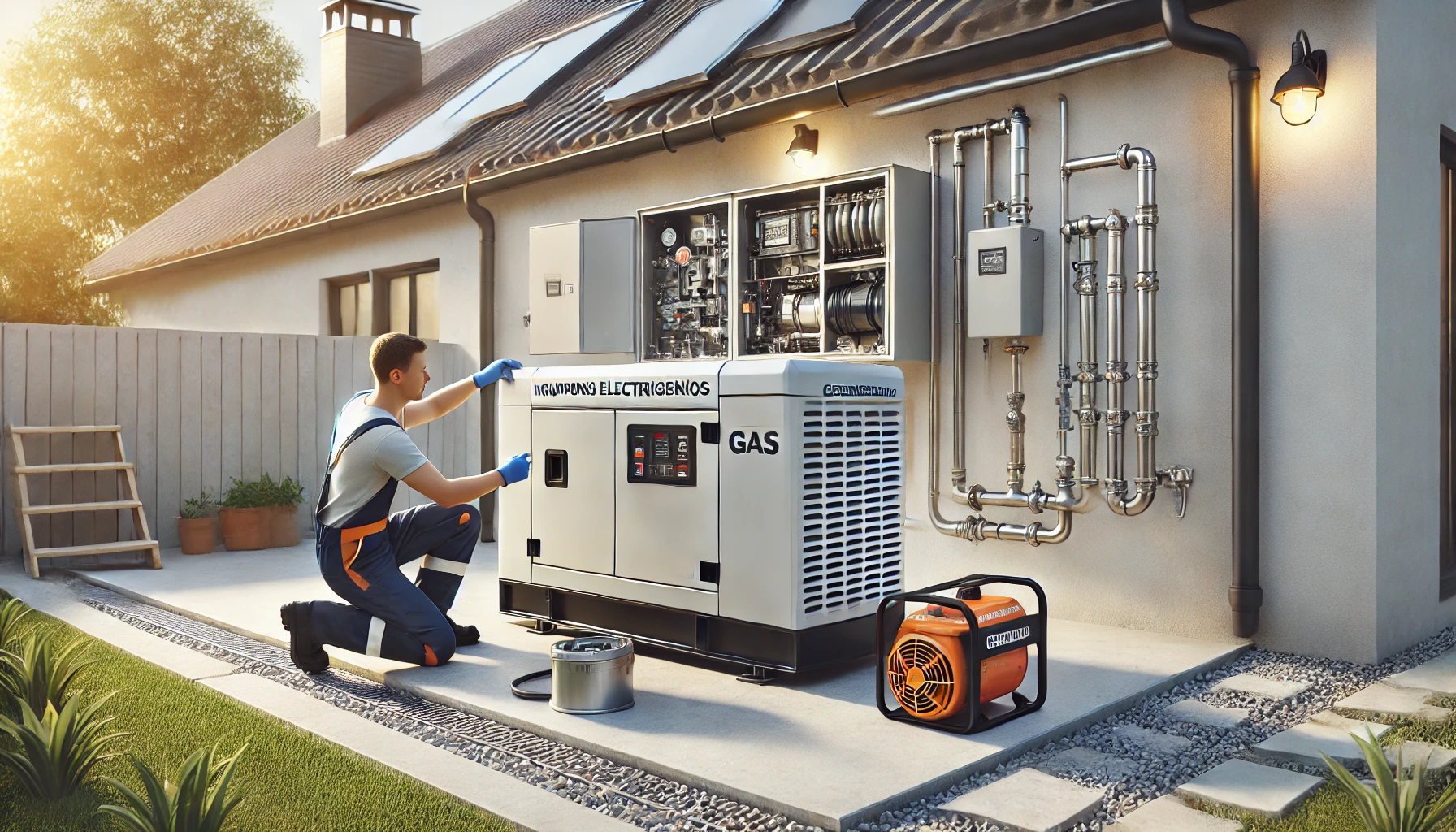 grupo electrogeno a gas