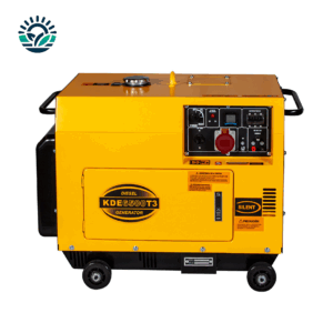 Grupo Electrógeno Trifásico Diésel KDE6500T3 SILENT 6 KVA Kipor
