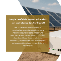 bateria de litio growatt