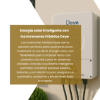 inversores HÍBRIDOS DEYE