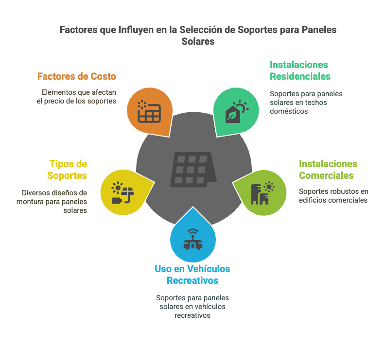 estructuras soporte paneles