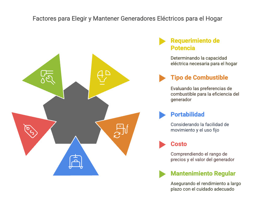 generador eléctrico para casa
