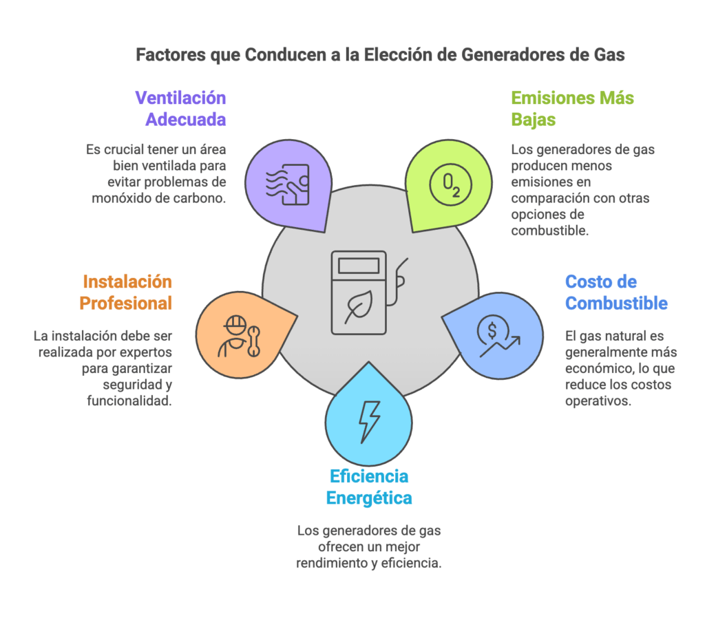 Generador a gas Generac