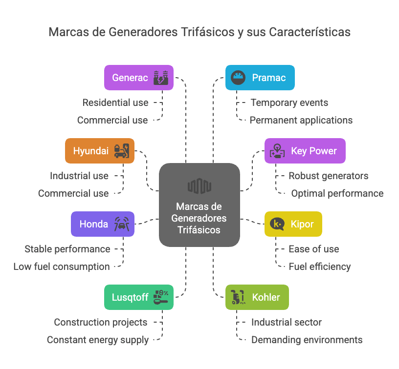 grupo electrogeno trifasico 10 kva