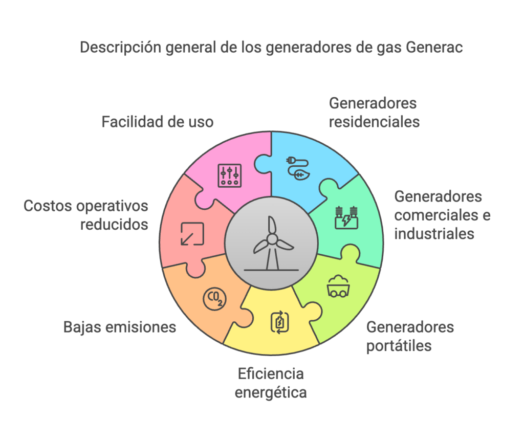 Generador a gas Generac