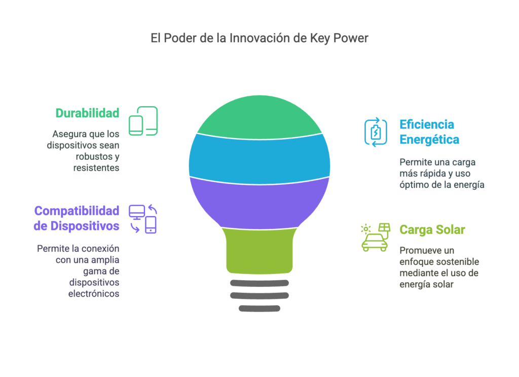 Estaciones de carga portatiles Key Power