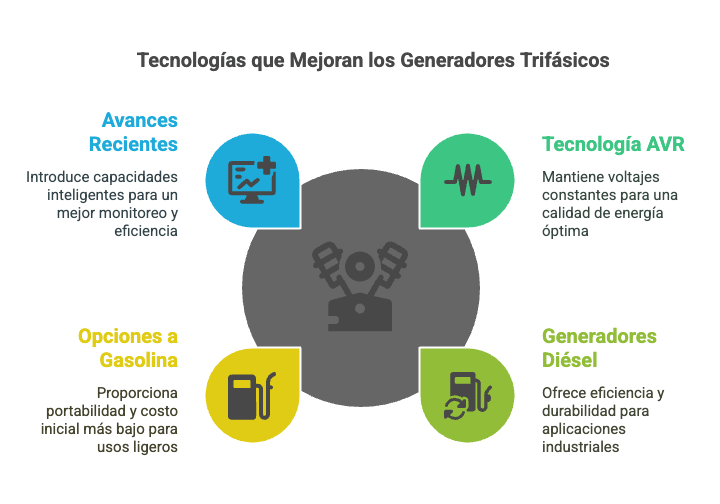 generador trifasico 15 kva