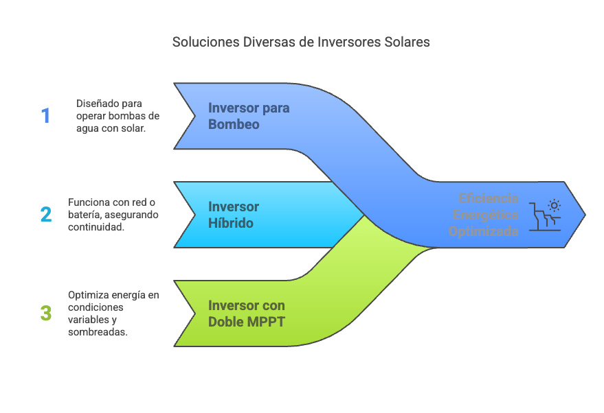 inversores solares trifásicos
