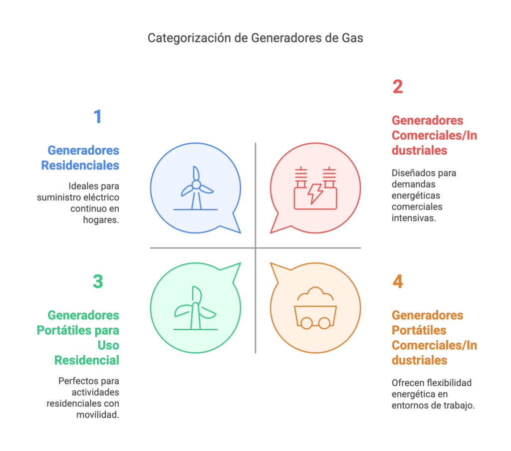 Generador a gas Generac