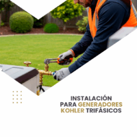 Instalación para Generadores Kohler Trifásicos (17 y 20 kVA)
