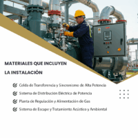 materiales de la instalacion