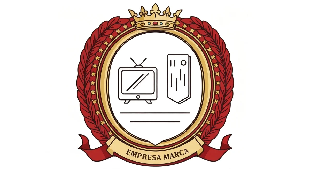 Icono de escudo protegiendo un televisor y una heladera.