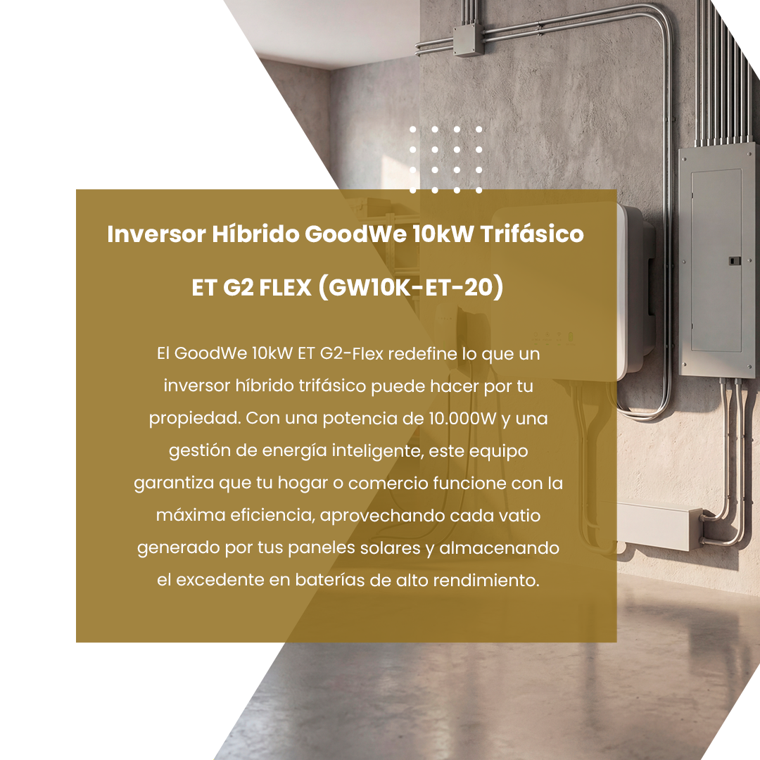GoodWe Código activador de entrada de baterías p/ híbridos ES G2 Híbrido FLEX (GW-ES-AC) — Sistemas de Energia de Respaldo imagen 2